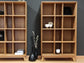 Libreria legno massello rovere 12 vani